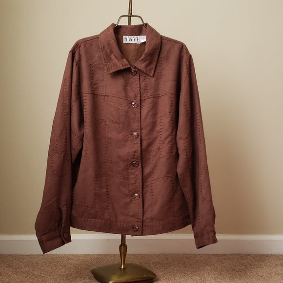 Lightweight Jacket Brown - size Large
