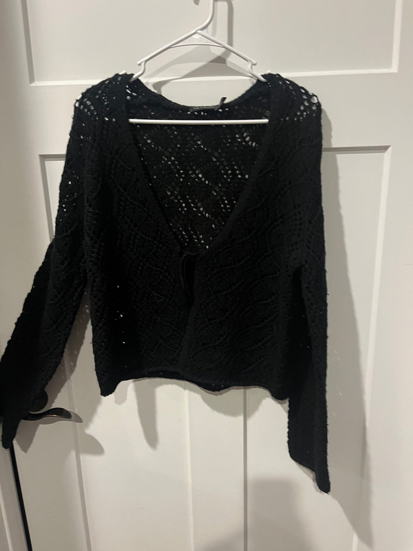 Limited black cardigan sweater - size Large