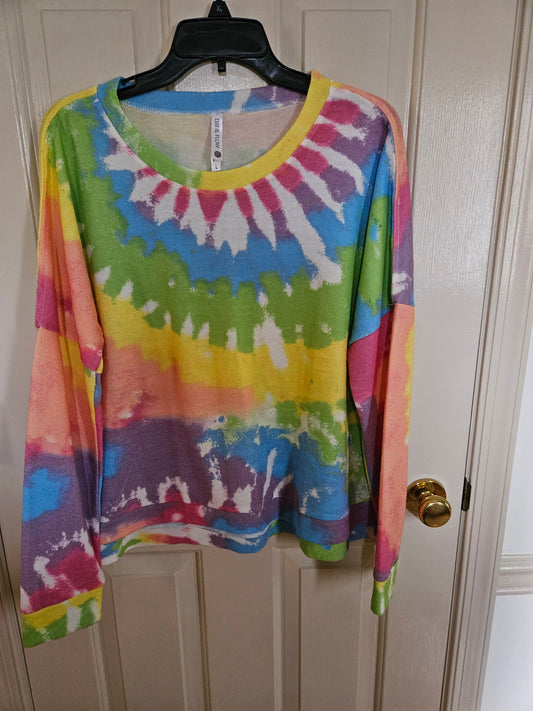 Ebb & Flow (brand) Tie-dyed shirt - size X-Large