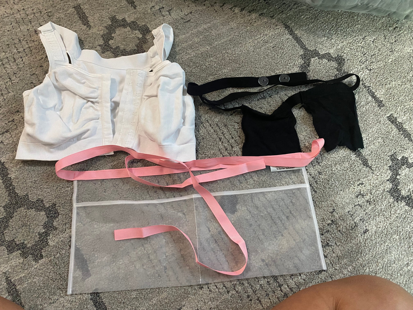 Mastectomy bra and drain Holders/ new bra - size 0