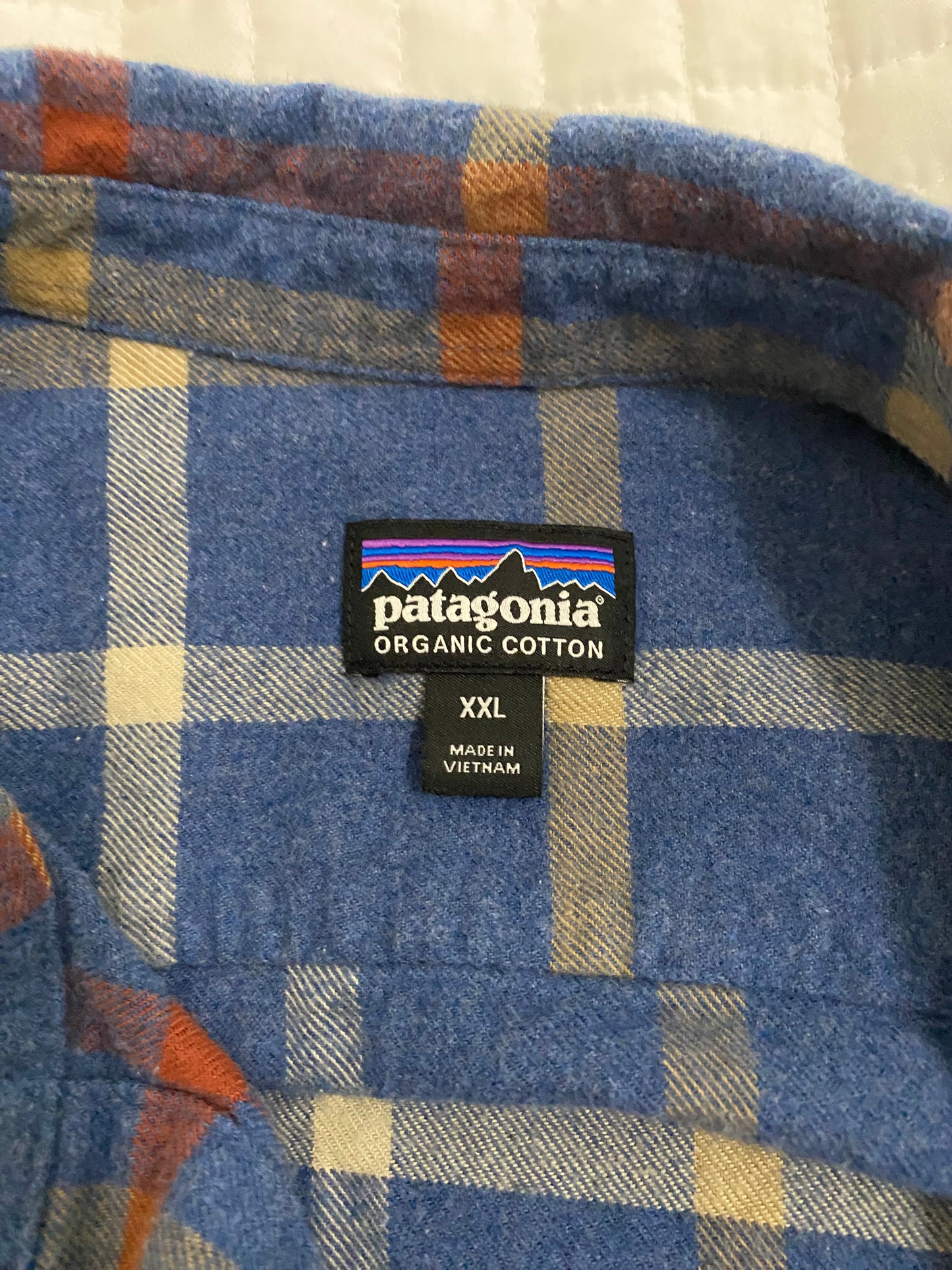 Patagonia blue button Shirt - size XX-Large
