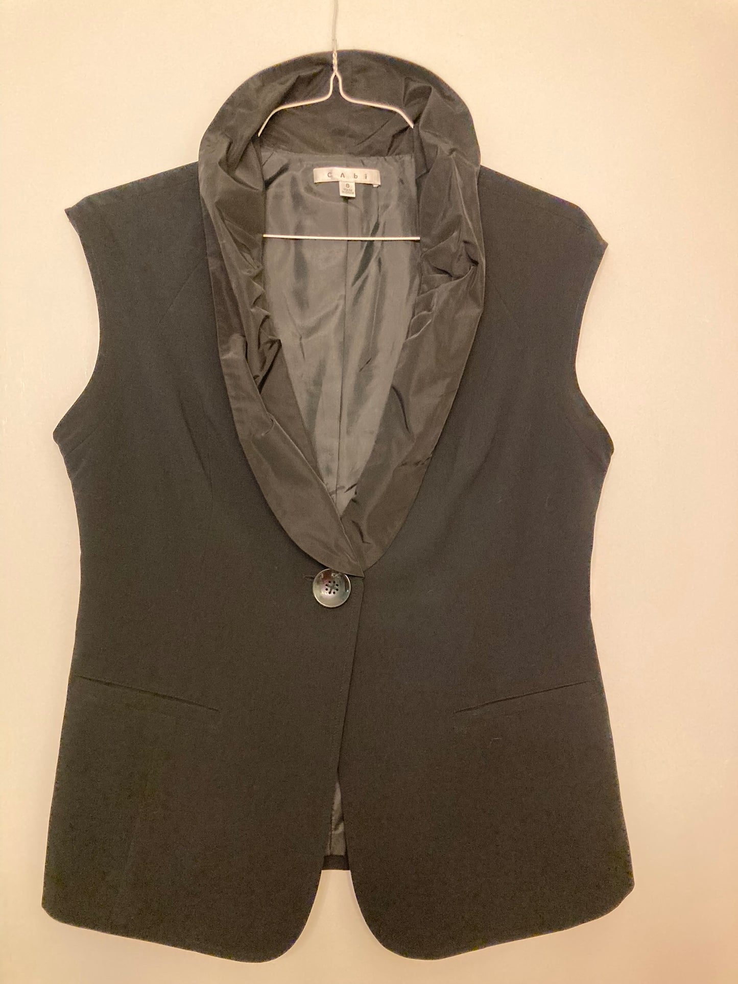 Cabi Black vest  - size 8