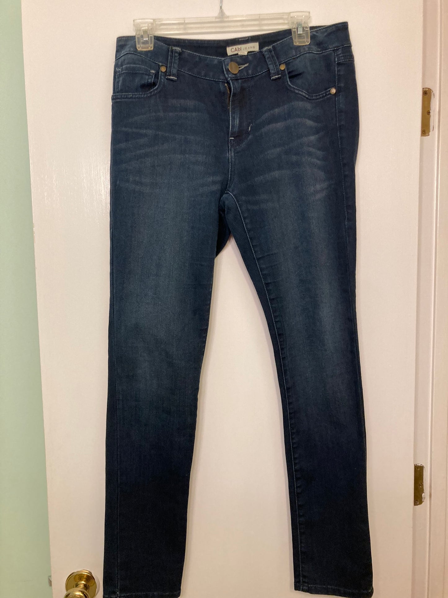 Cabi jeans Dark blue, straight leg - size 8