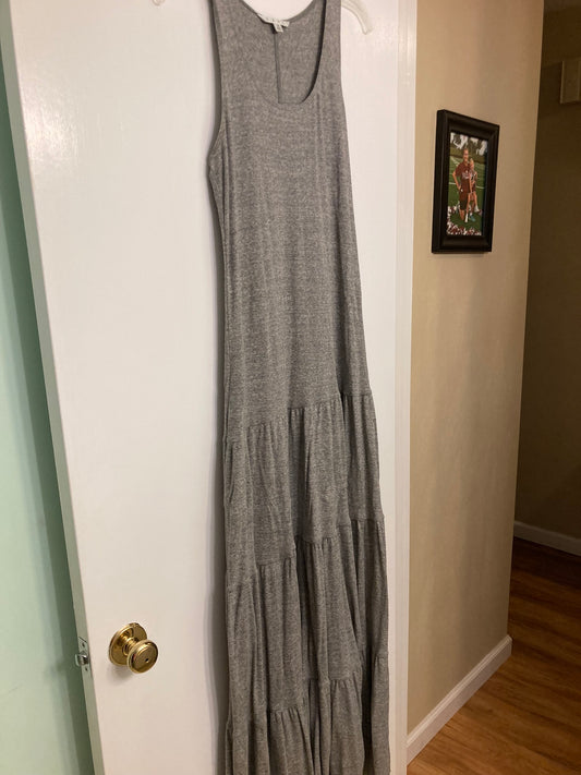 Cabi Gray Maxi tank Dress - size Medium