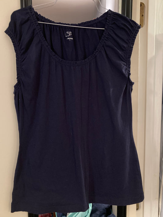 Loft Navy blue tank - size Large