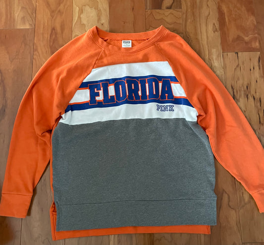 VS Pink Crewneck Florida - size Small
