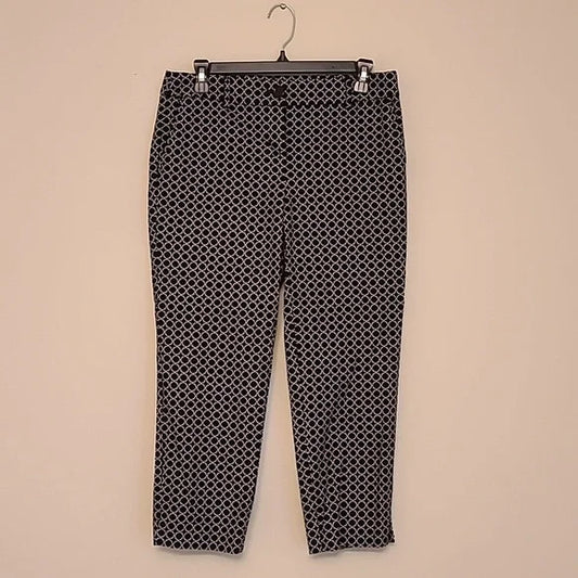 Black/White Capris Hilary Radley - size 4