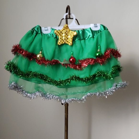 Christmas Costume Skirt Lights Up - size Medium
