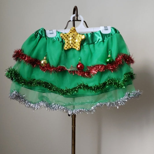 Christmas Costume Skirt Lights Up - size Medium