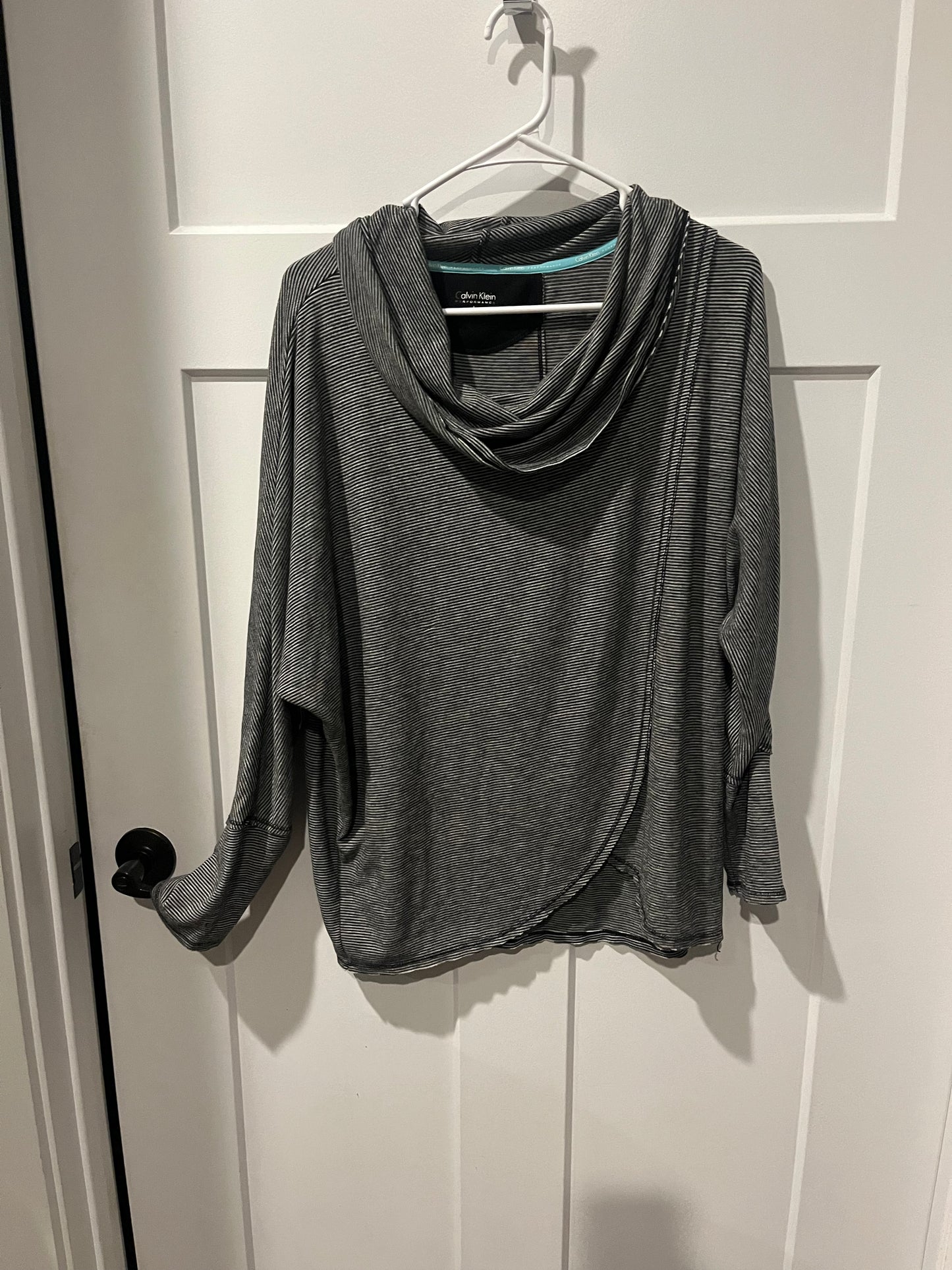 Calvin Klein black and white shirt - size Large