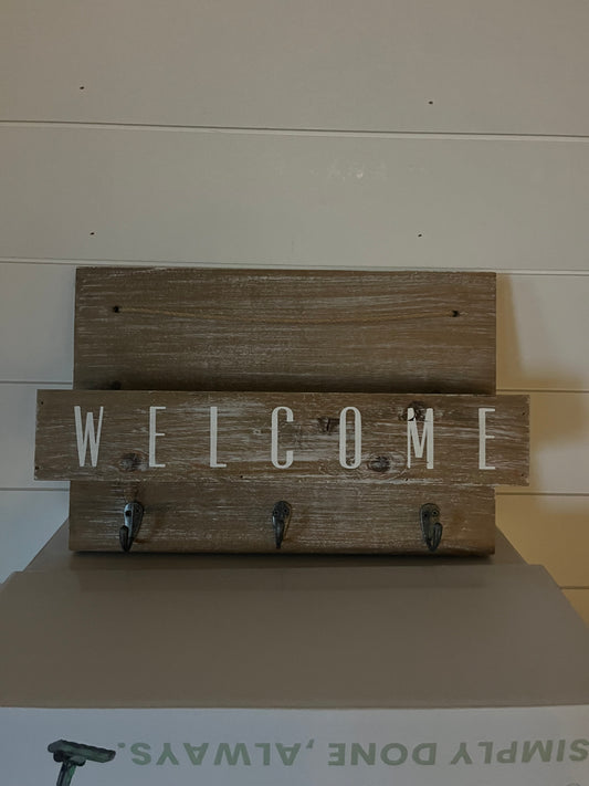 welcome sign